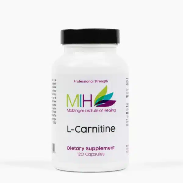 MIH L-Carnitine Amino Acid Dietary Supplement 500 mg 120 capsules