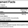 MIH Turmeric Dietary Supplement 500 mg 60 capsules