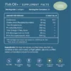 fish oil supplement facts sheet